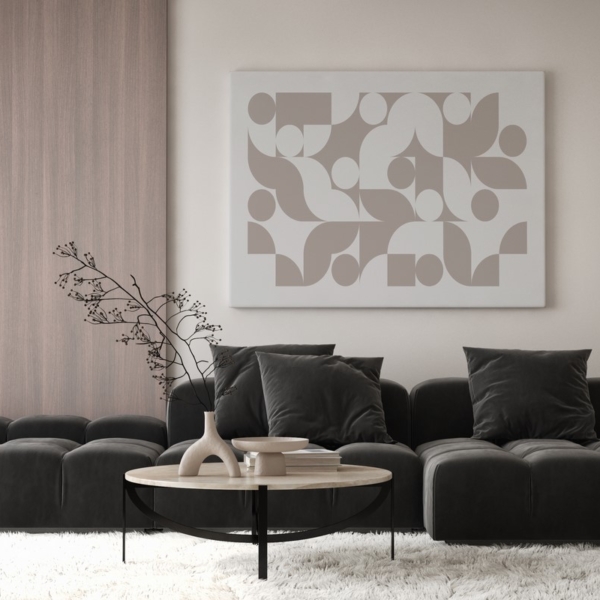 Picturi murale Modele geometrice moderne