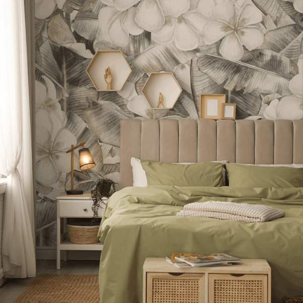 Picturi murale Înflorire albă