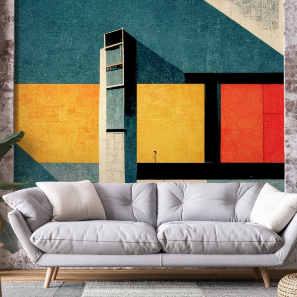 Picturi murale Abstracție curajoasă