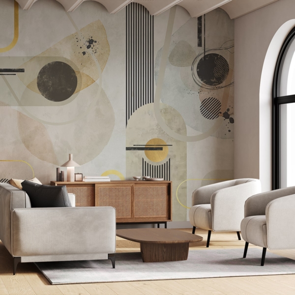 Picturi murale Șoaptă geometrică