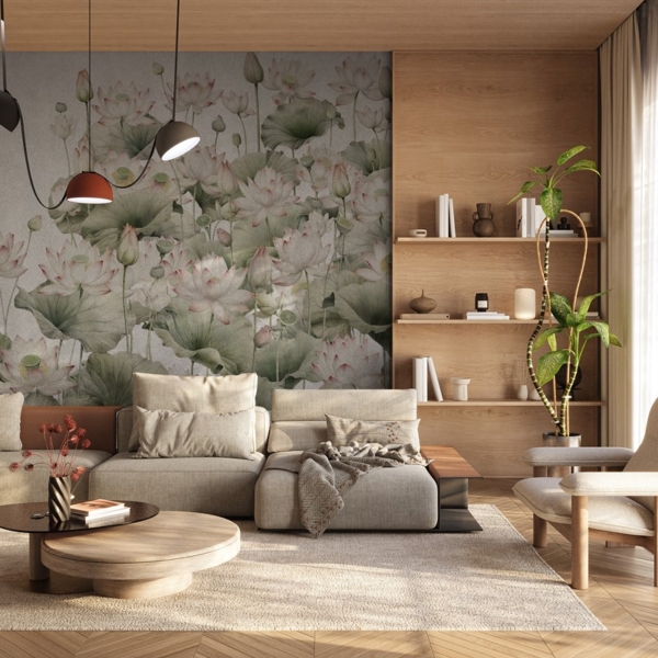 Picturi murale Nuferi