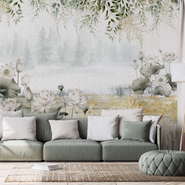 Picturi murale Lotus Pond