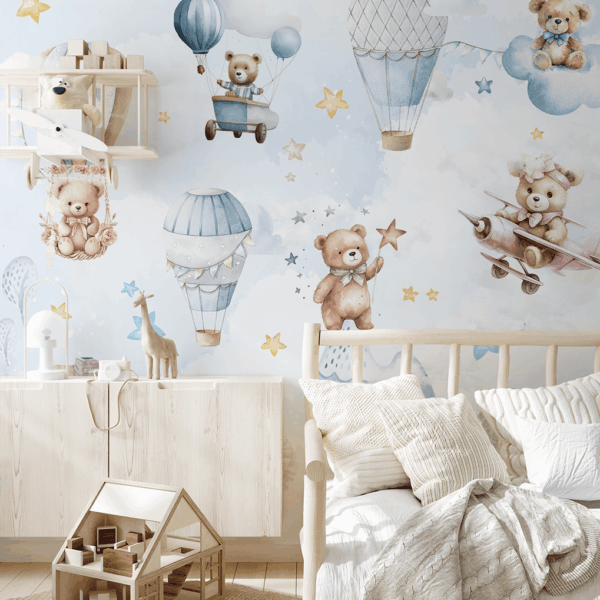 Picturi murale Țara Stelelor Ursulețului de Pluș