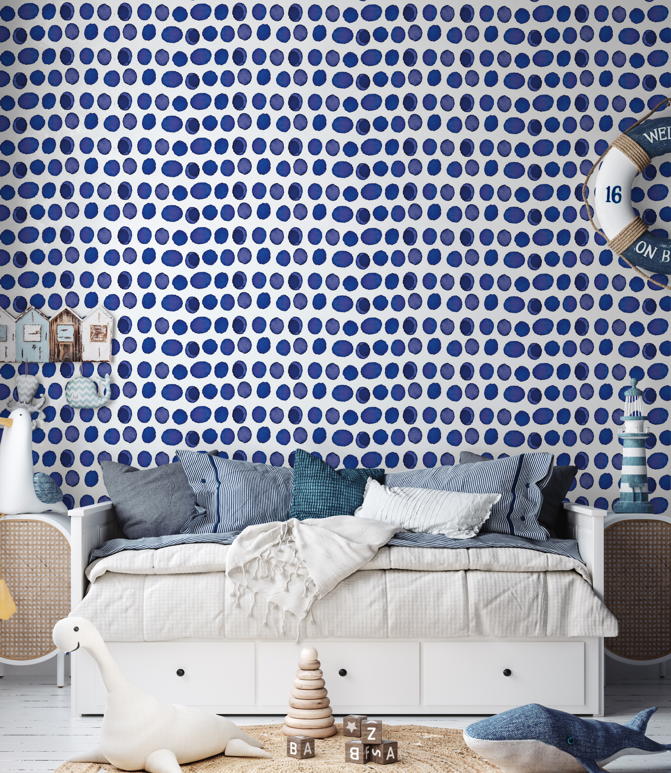 Fototapet Buline bleumarin