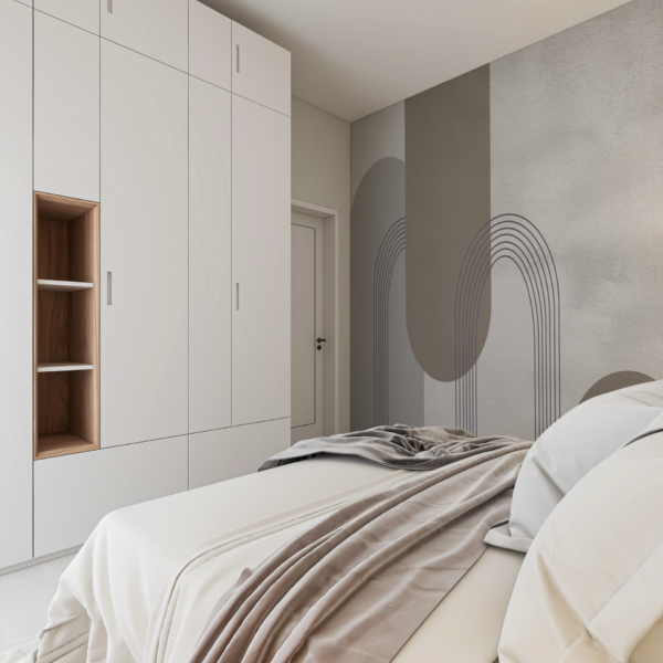 Fototapet Beton modern cu motiv geometric