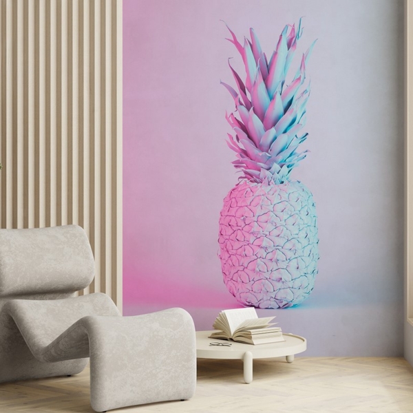 Fototapet Ombre de ananas