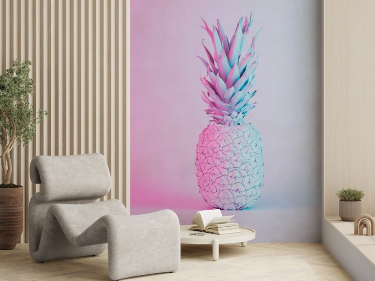 Fototapet Ombre de ananas