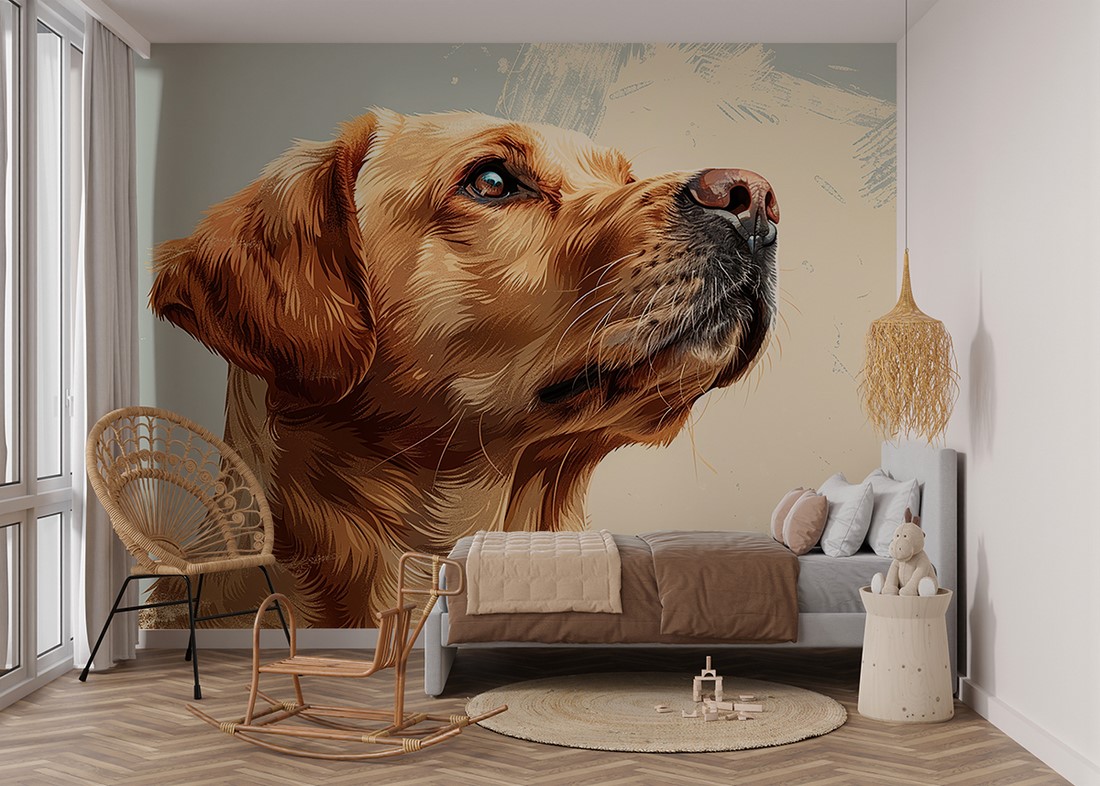 Fototapet Labrador mândru