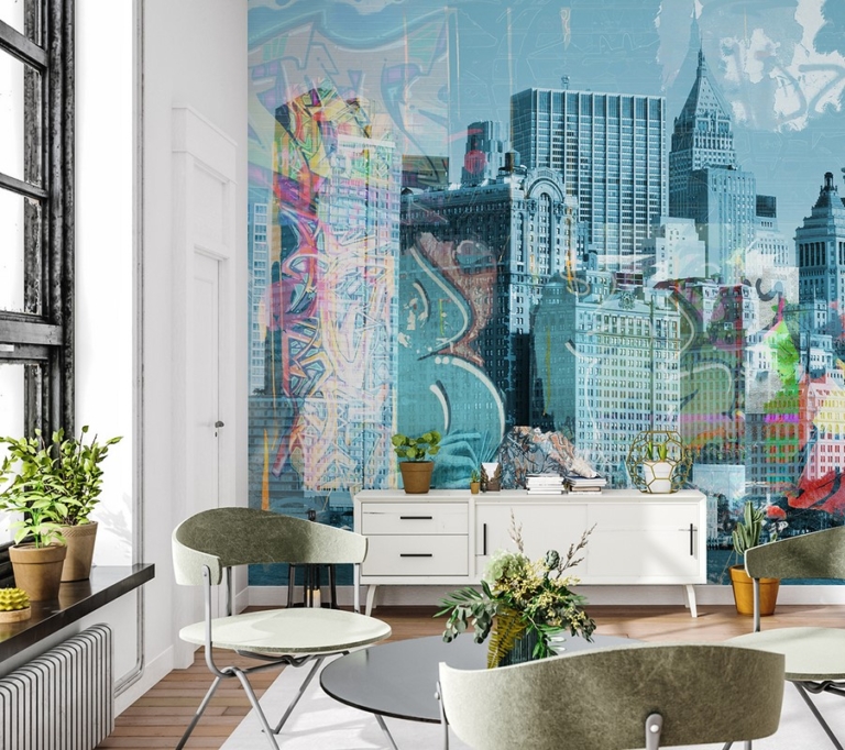 Fototapet Arta Pop din New York