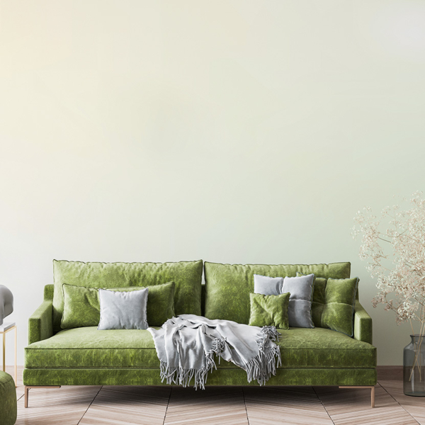 Fototapet Verde pastelat Ombre