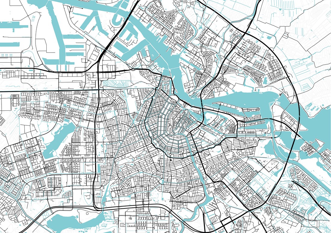 Fototapeta-Plan-Miasta-Amsterdam-2425095209