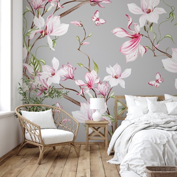Fototapet Magnolii romantice