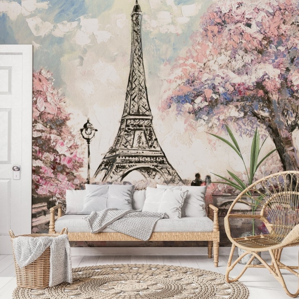 Fototapet Parisul romantic