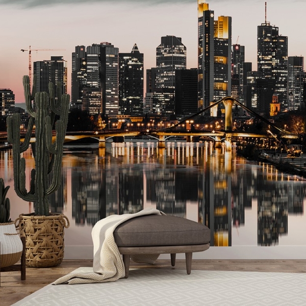 Fototapet Frankfurt Skyline