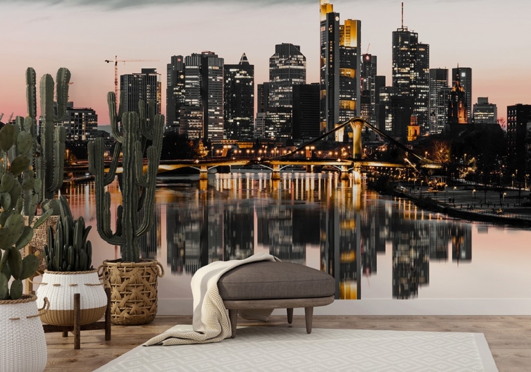 Fototapet Frankfurt Skyline