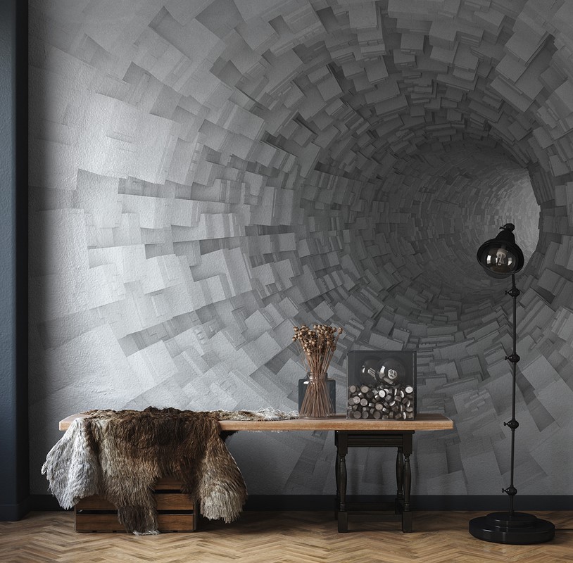 Fototapet Tunel 3D