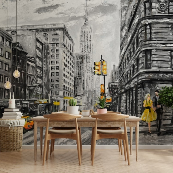 Fototapet Străzile din New York