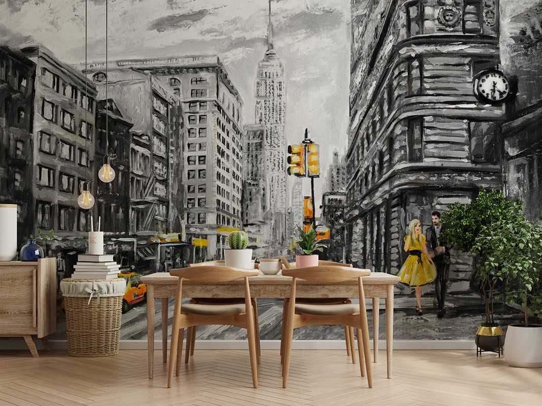 Fototapet Străzile din New York