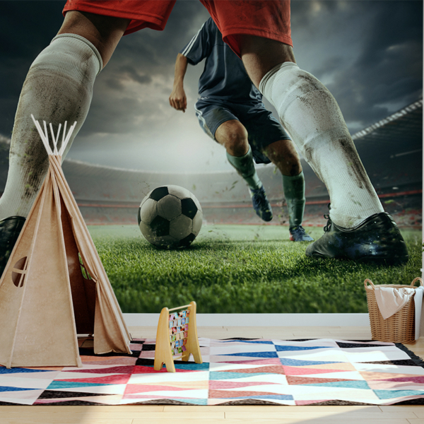 Fototapet Fotbal pe stadion
